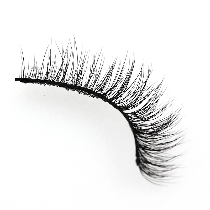 Wholsale 15mm Plant Fiber Faux Mink False Natural Private Label Eyelashes Vendor