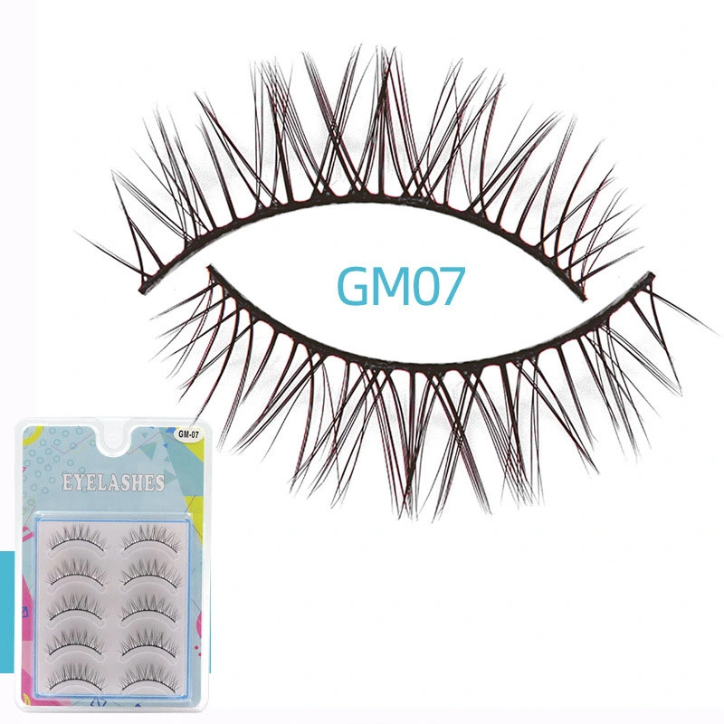 Three Pairs of Half-Cut Daily Makeup Natural False Eyelashes